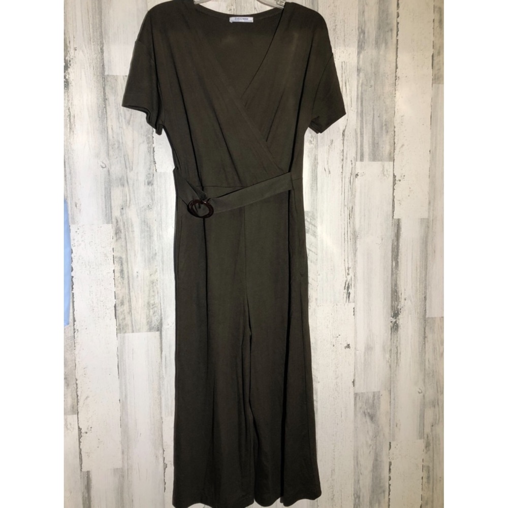 ZARA Belted Jumpsuit Romper